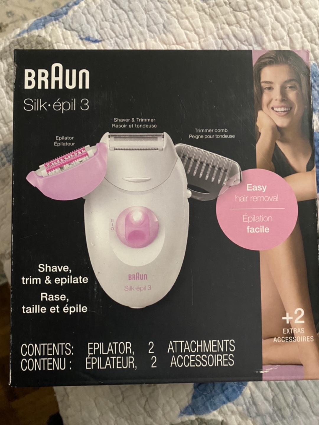 Braun Silk Epilator and Shaver