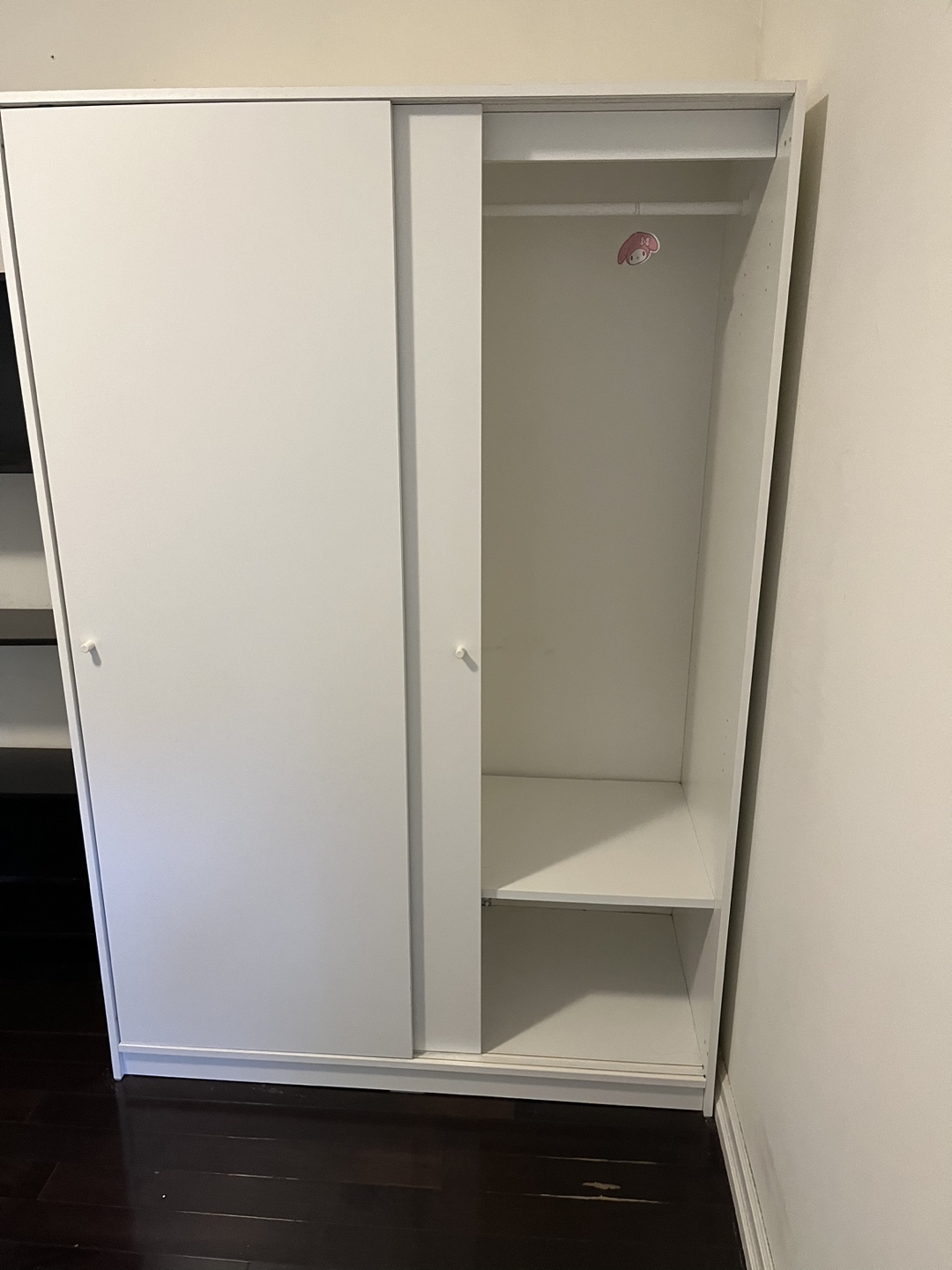 White Sliding Door Closet - photo 2