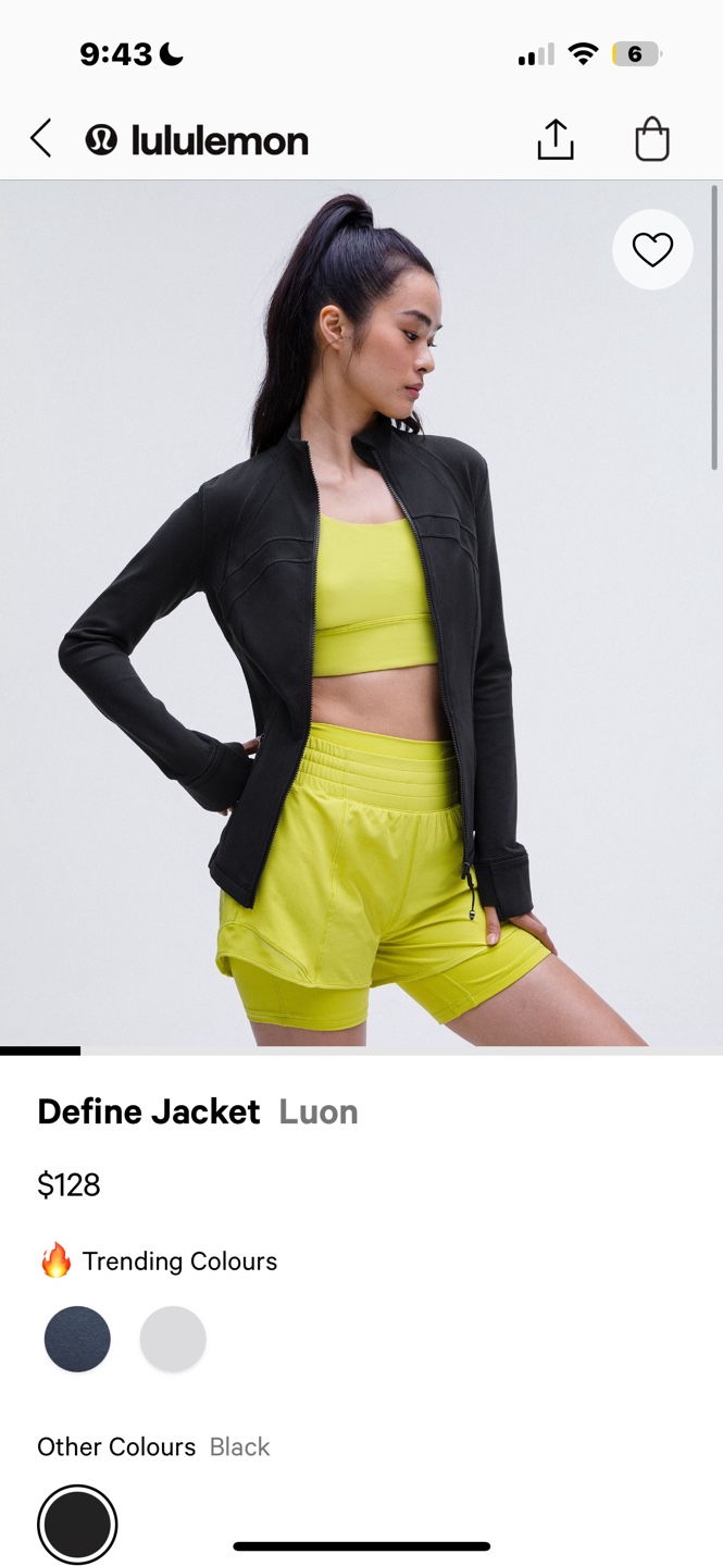Lululemon Define Jacket Nulu