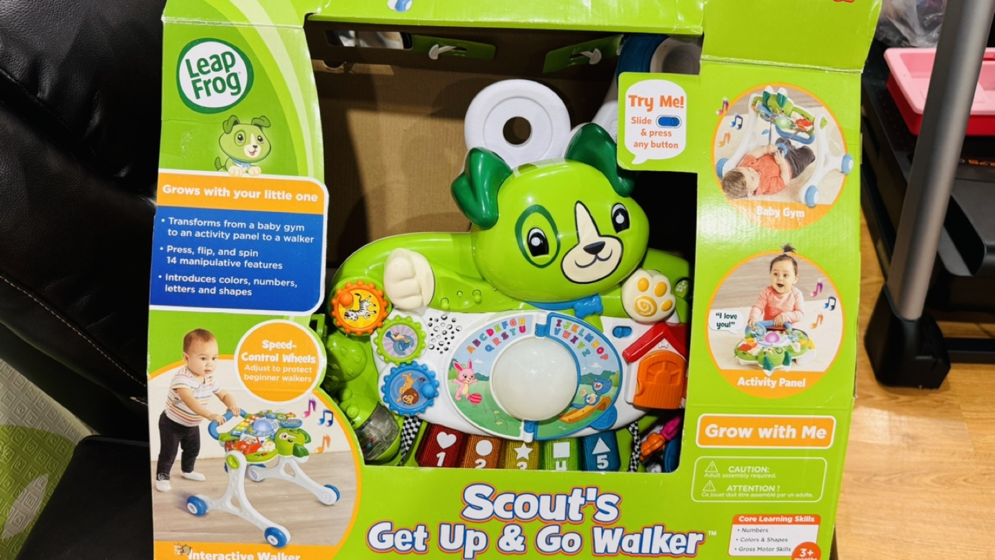 LeapFrog Scout s Get Up Go Walker brand new in open box Karrot