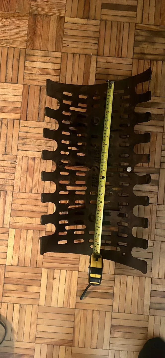 Vintage Cast Iron Fire grate thumbnail