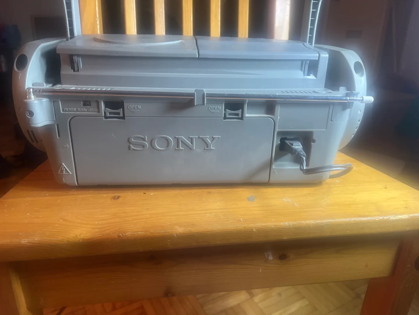 Sony Boombox with CD Player and Cassette Player image indicator(3)