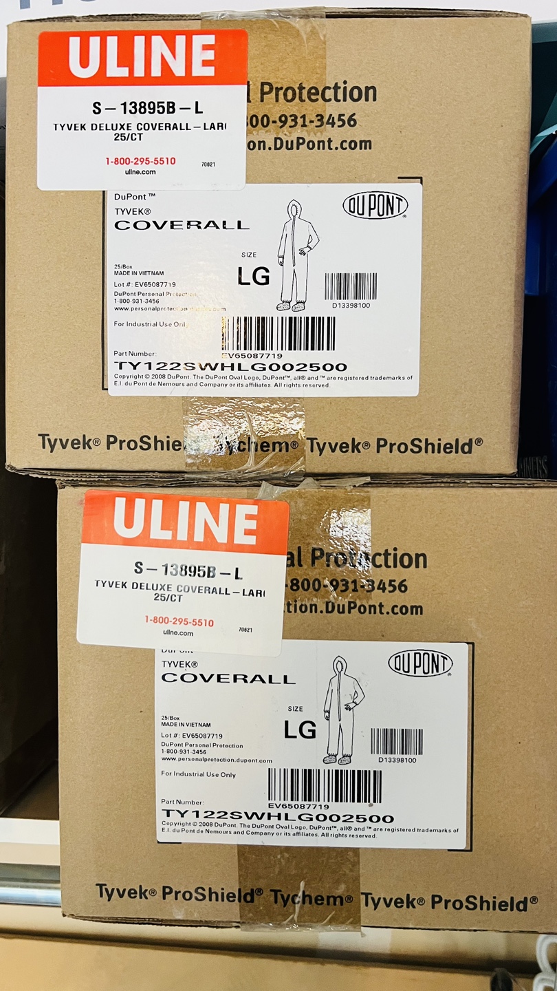 Tyvek Deluxe Coverall - Size LG - photo 2