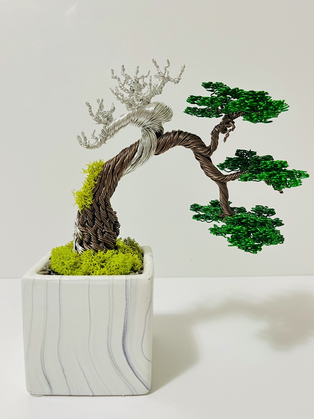 CASCADING WIRE BONSAI TREE
