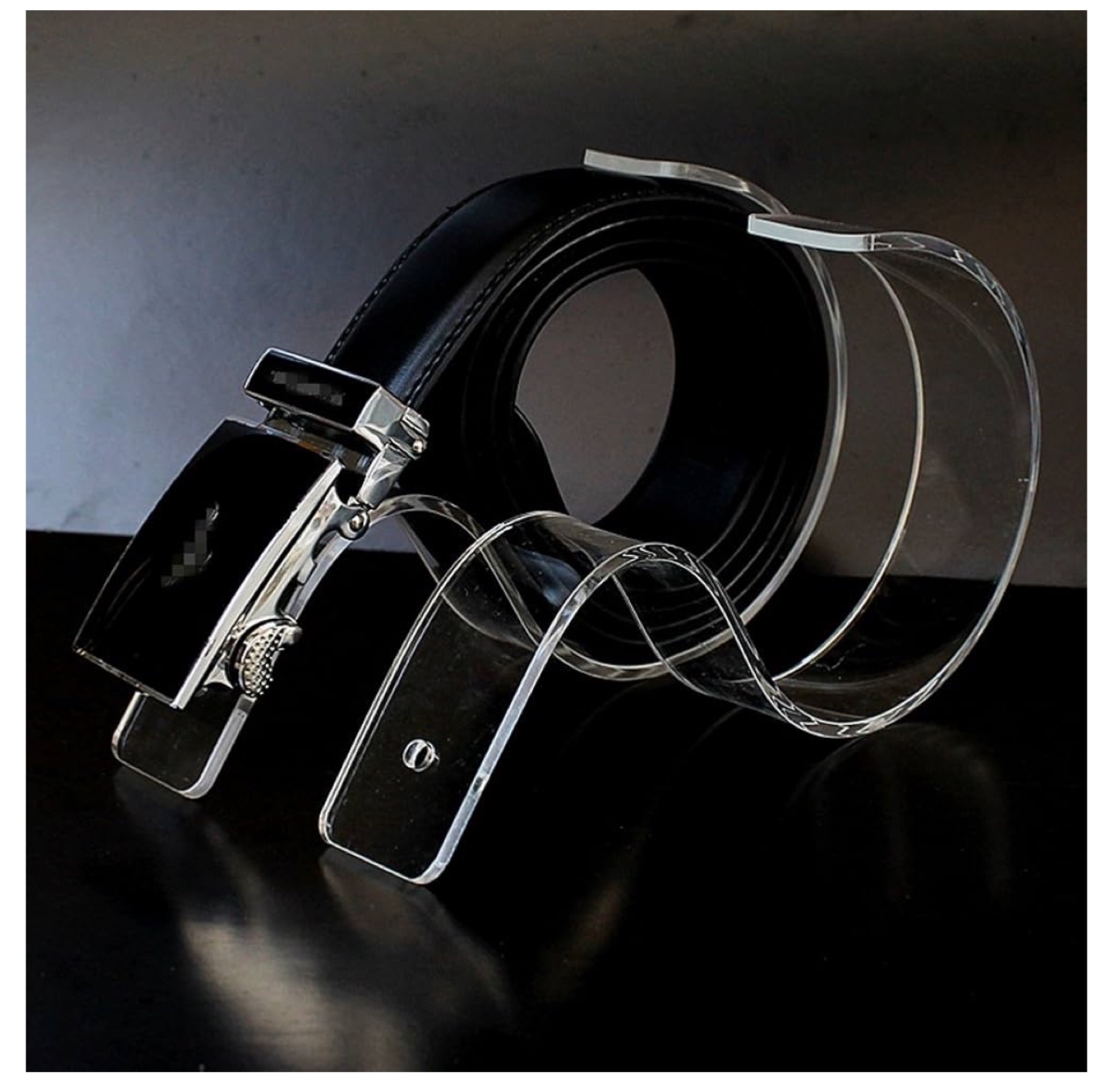 Clear Acrylic Belt Buckle Display Stand - photo 2