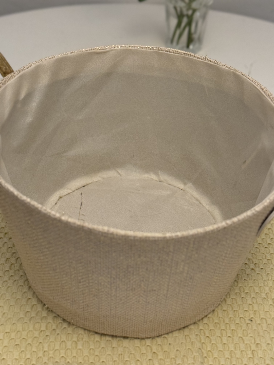 Gold Handle Storage Basket - photo 3