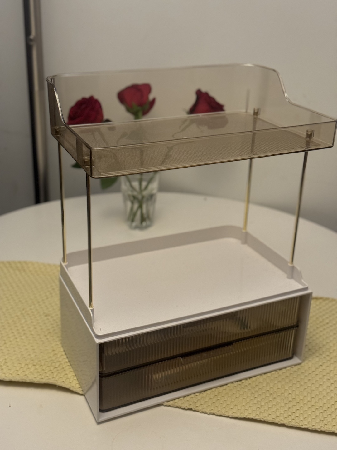 Two-Tiered Organizer With Drawer - photo 4