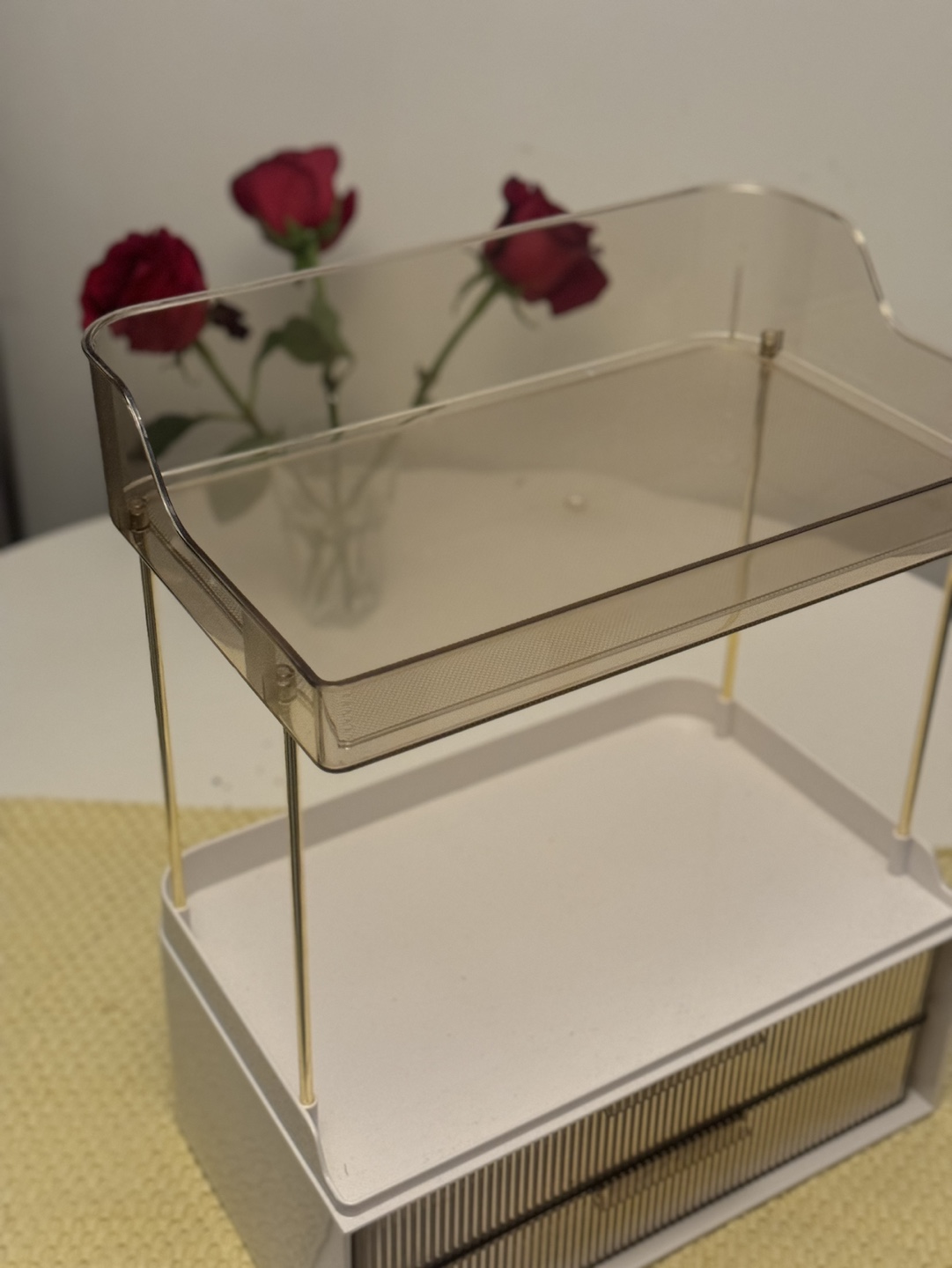 Two-Tiered Organizer With Drawer - photo 3