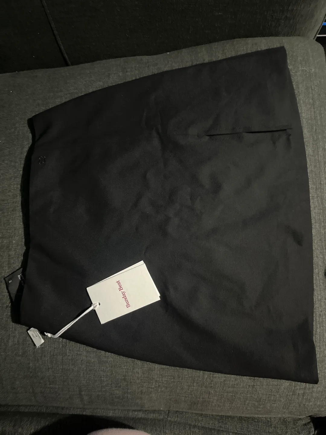 Sunday Best Black Mini Skirt Size 2 image indicator(5)