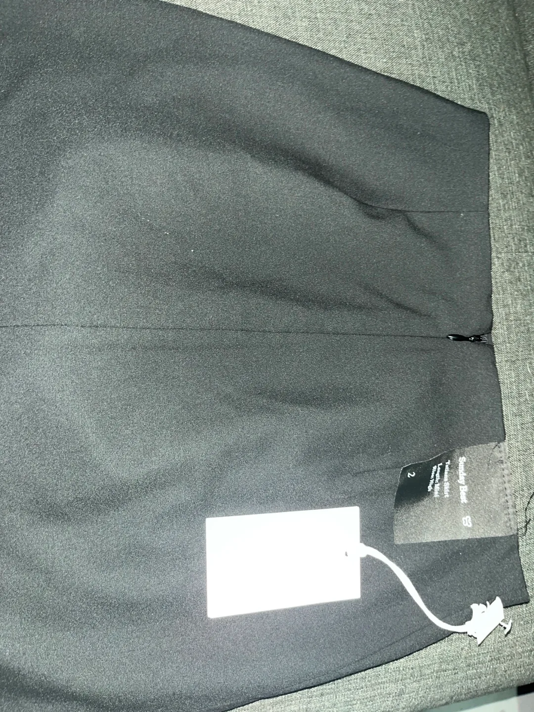 Sunday Best Black Mini Skirt Size 2 image indicator(4)