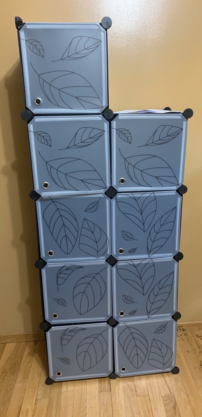 9 Cube Organizer Storage Cabinet