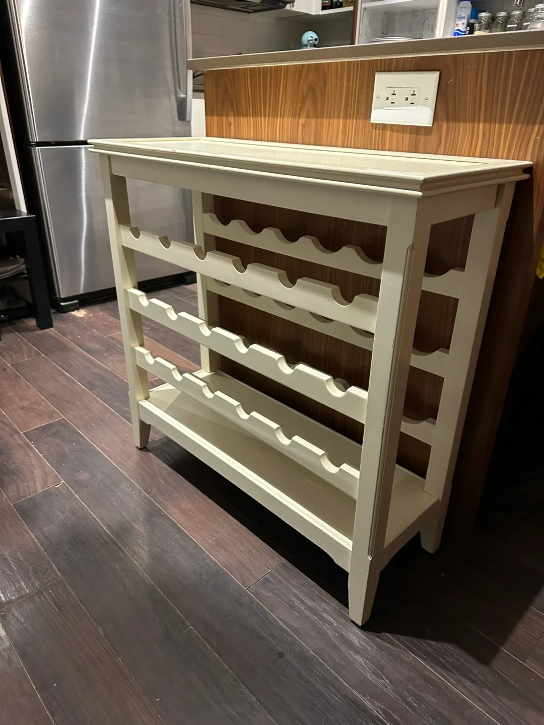 Wine rack holds 18 bottles thumbnail