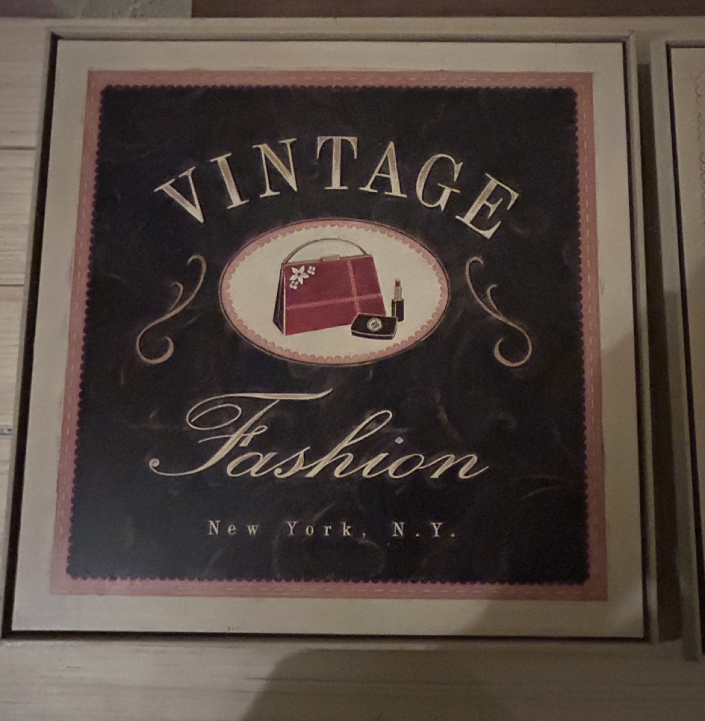 Set of 4 Vintage Fashion Wall Art Prints - photo 4