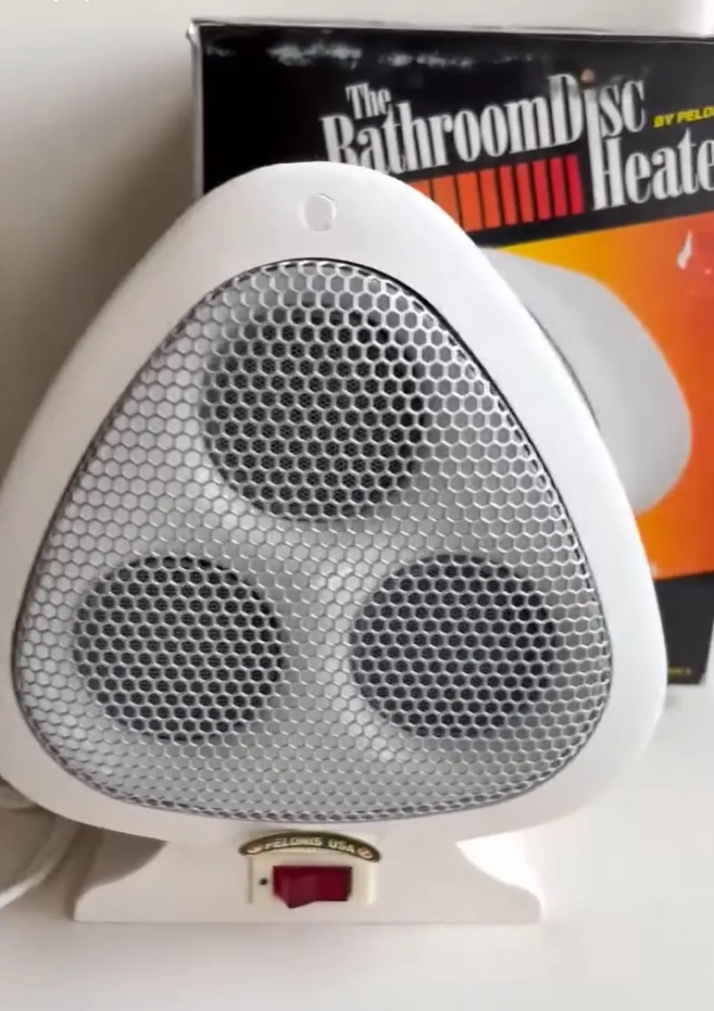 White Ceramic Bathroom Space/Disc Heaters, $28 each image indicator(3)