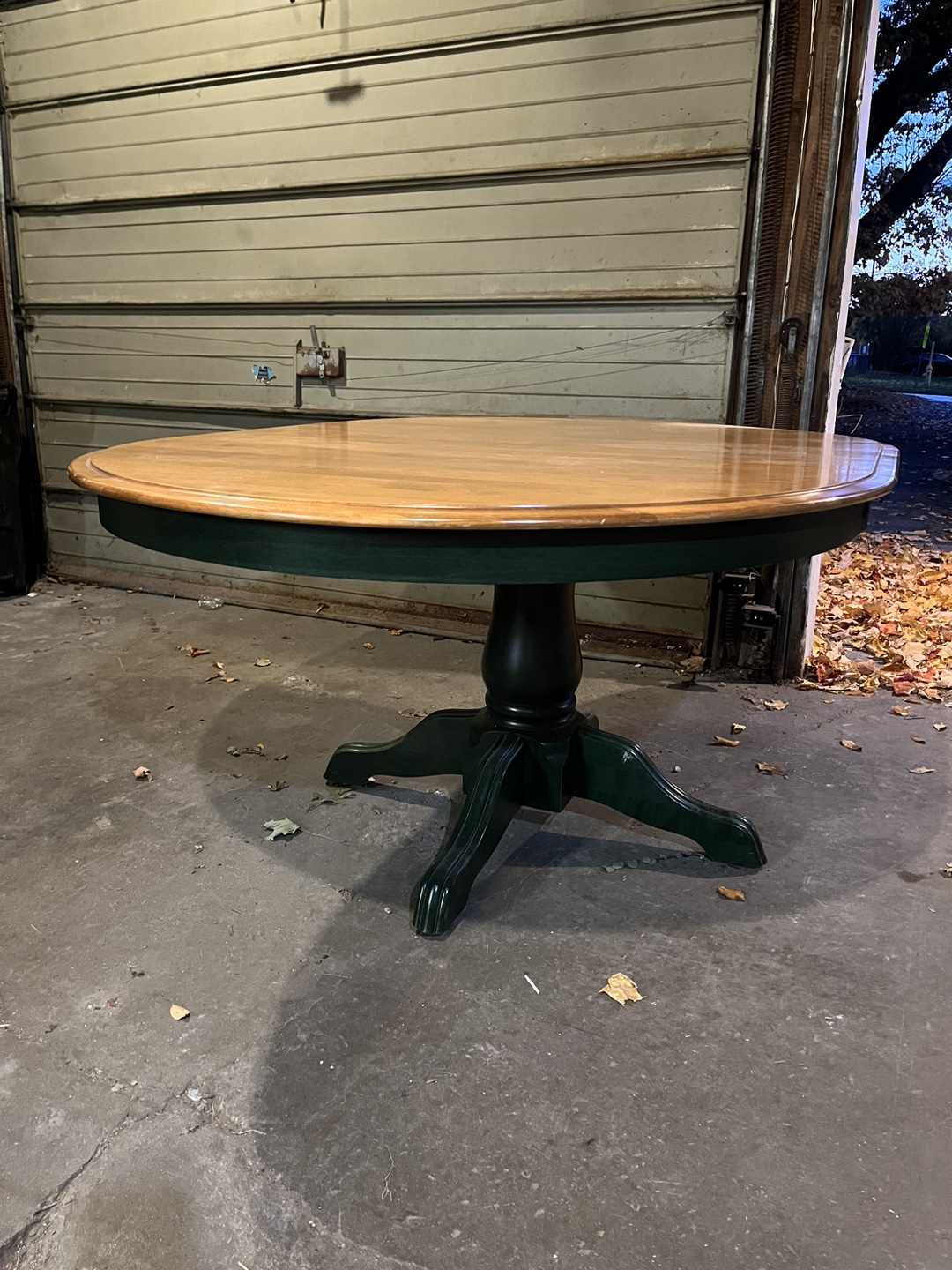 Oval Wood Dining Table
