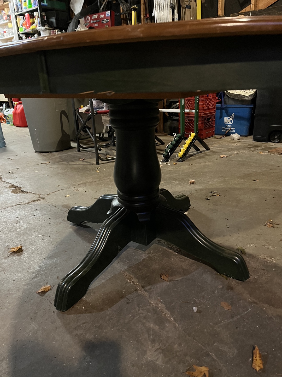 Oval Wood Dining Table - photo 2