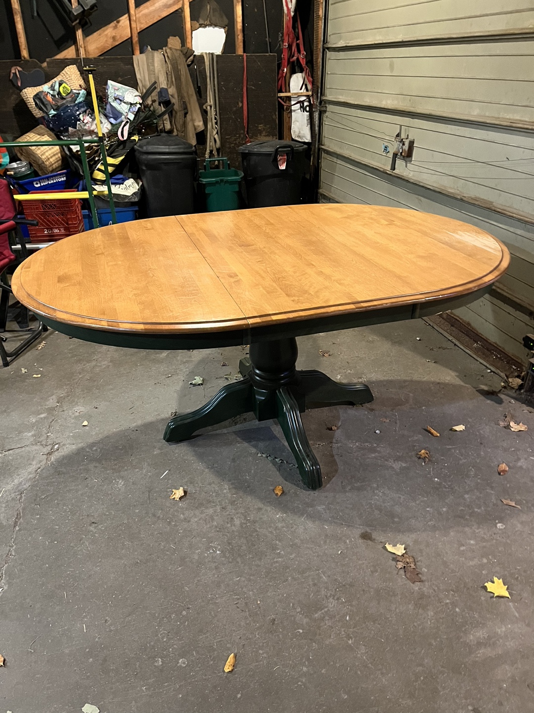 Oval Wood Dining Table - photo 5