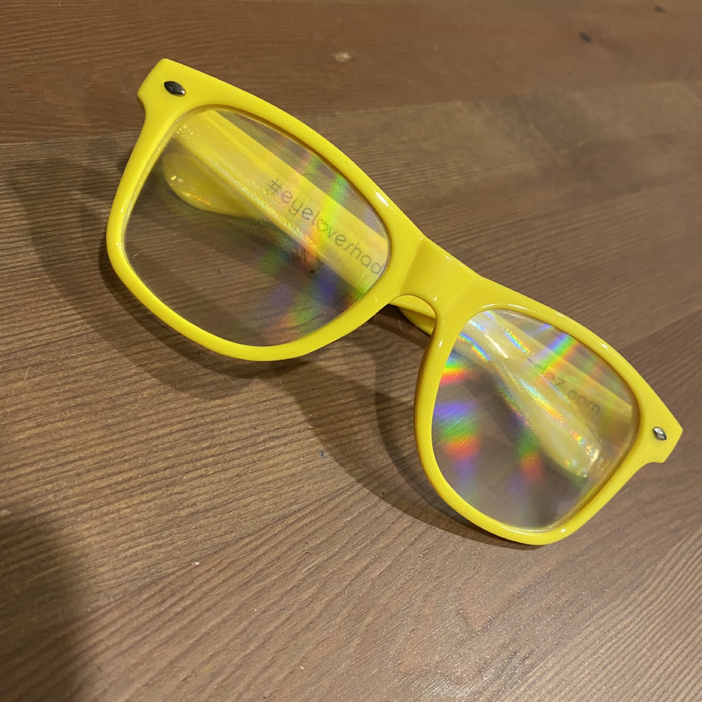 Yellow EyeLoveShades Glasses - photo 3