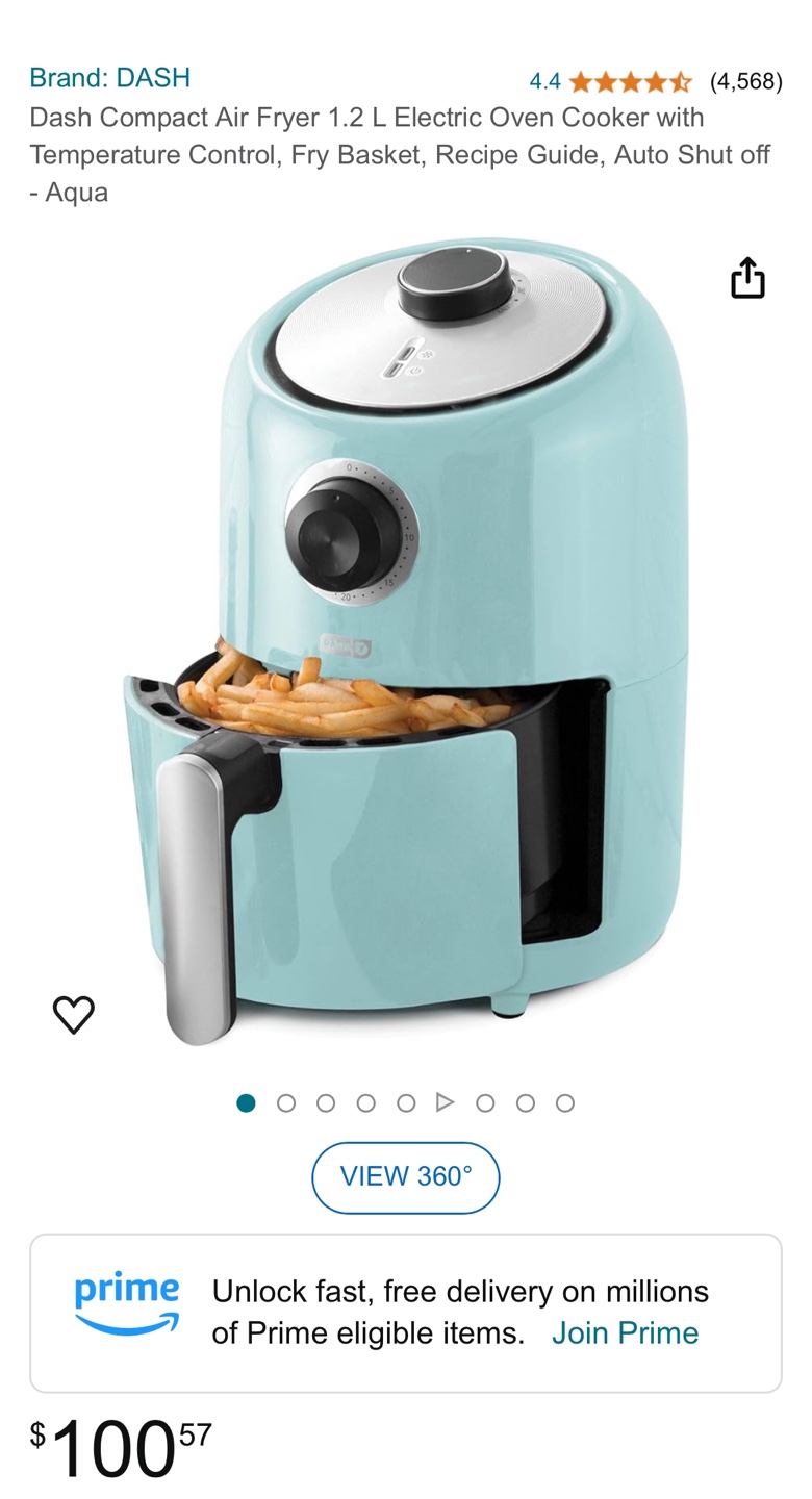 DASH Compact Air Fryer - photo 5