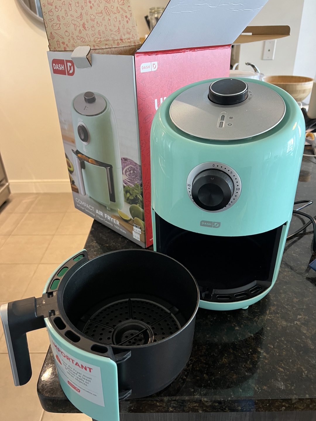 DASH Compact Air Fryer - photo 4