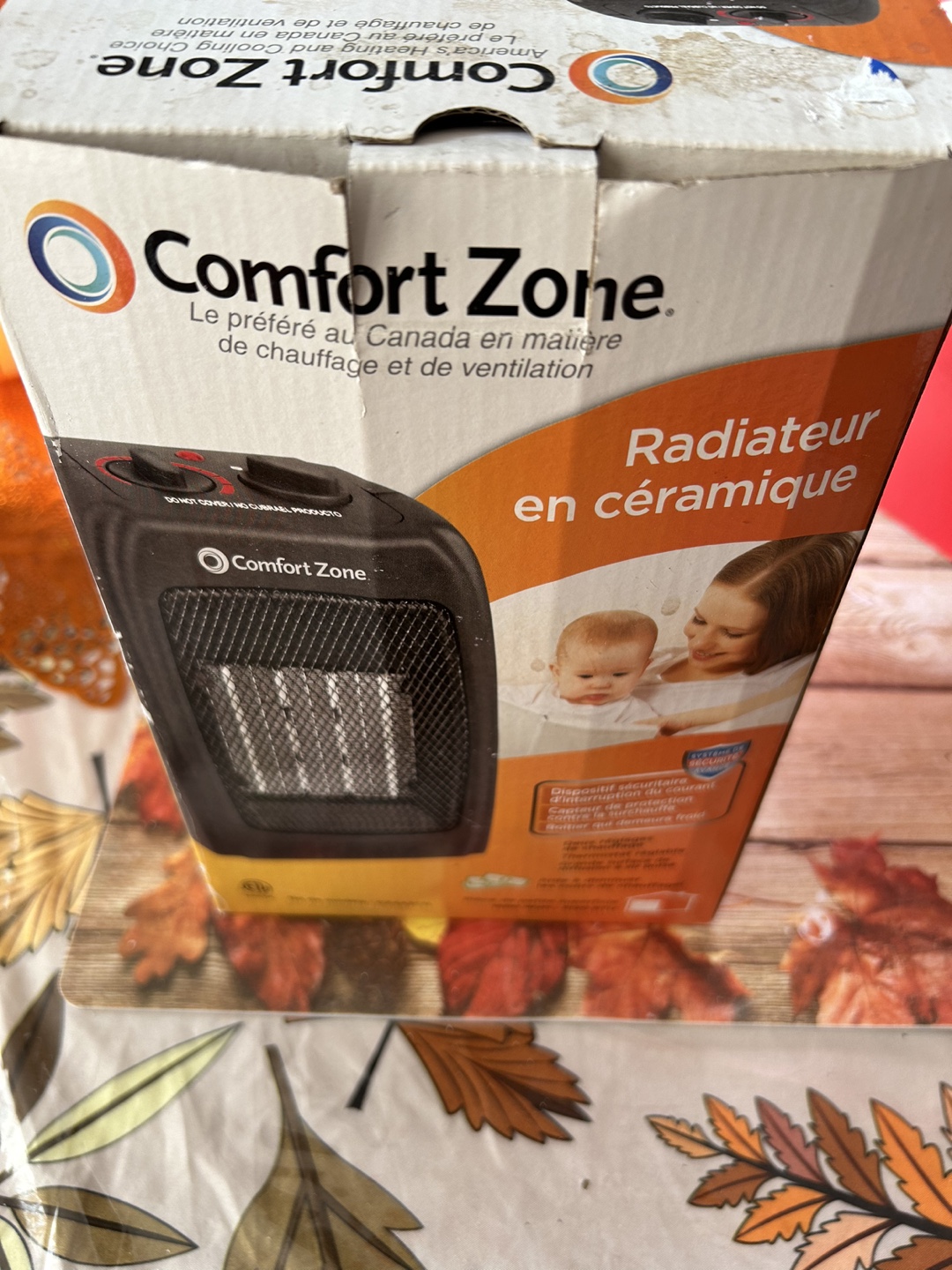 Comfort Zone Ceramic Heater