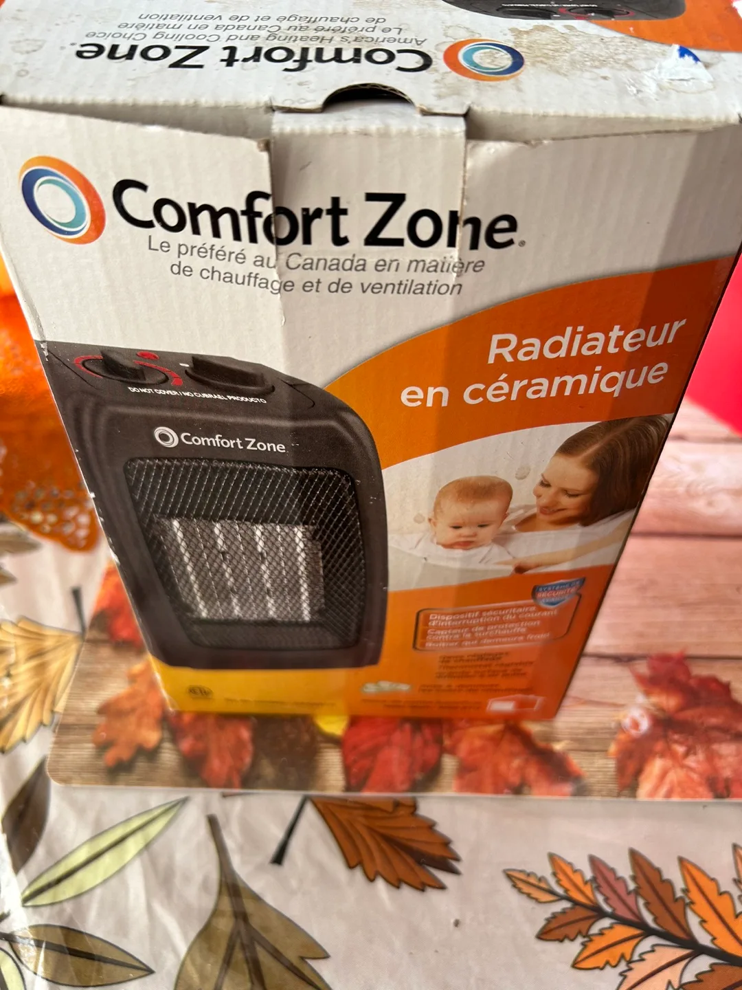 Comfort Zone Ceramic Heater thumbnail