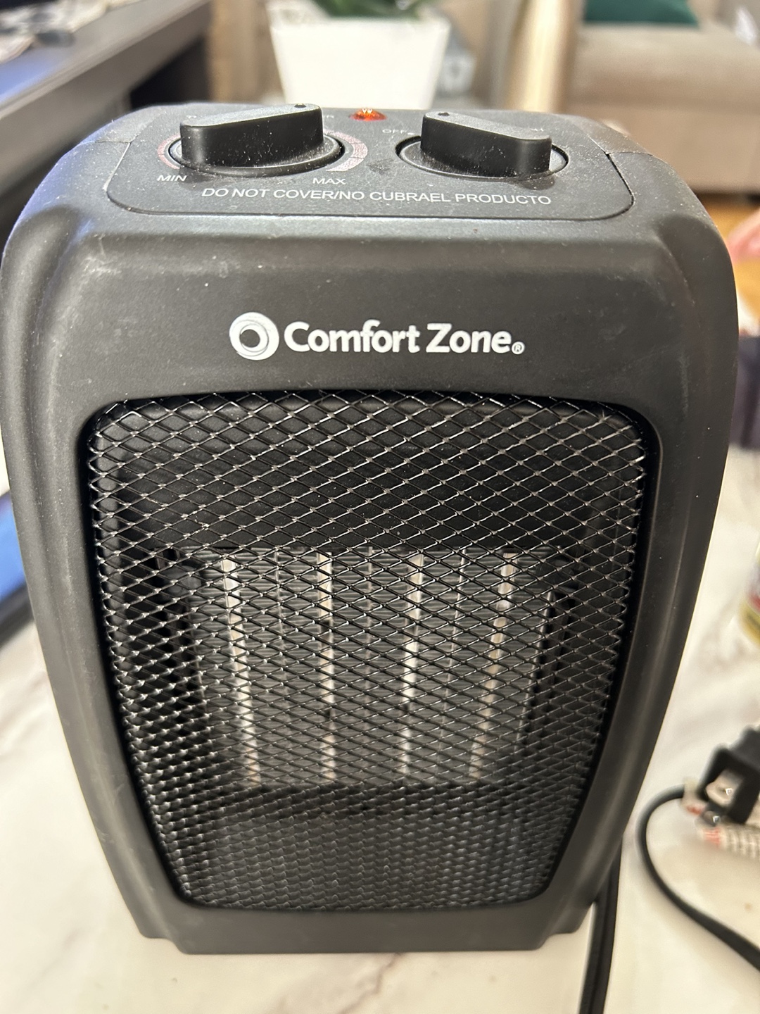 Comfort Zone Ceramic Heater - photo 2
