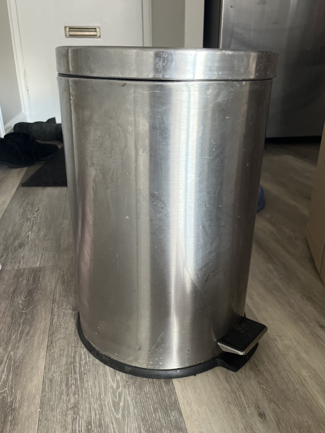 Stainless Steel Step Trash Can