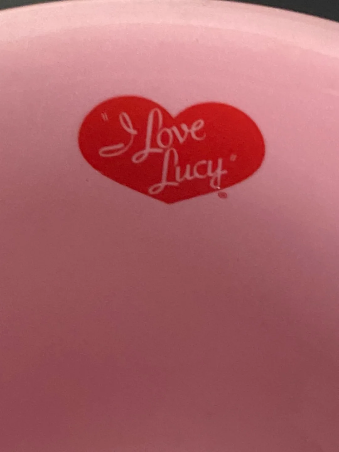 NEW Pink I Love Lucy Mug! image indicator(3)