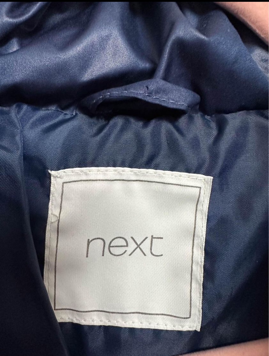 Next Girls Blue Puffer Jacket - photo 5