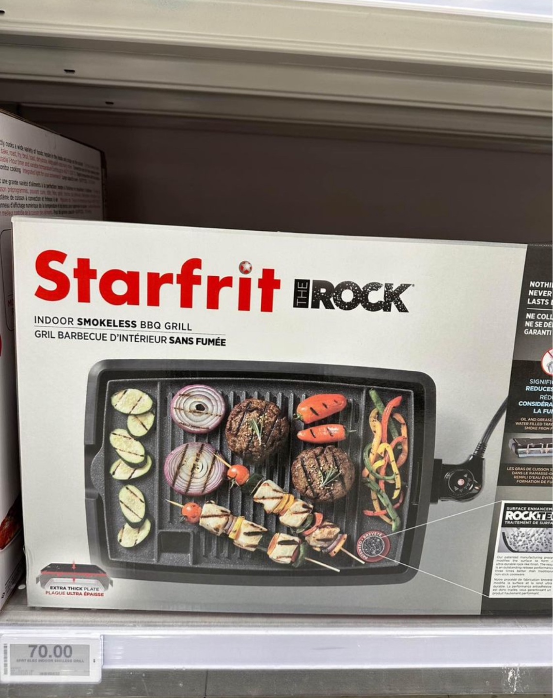 Starfrit The Rock Indoor Smokeless BBQ Grill - photo 5