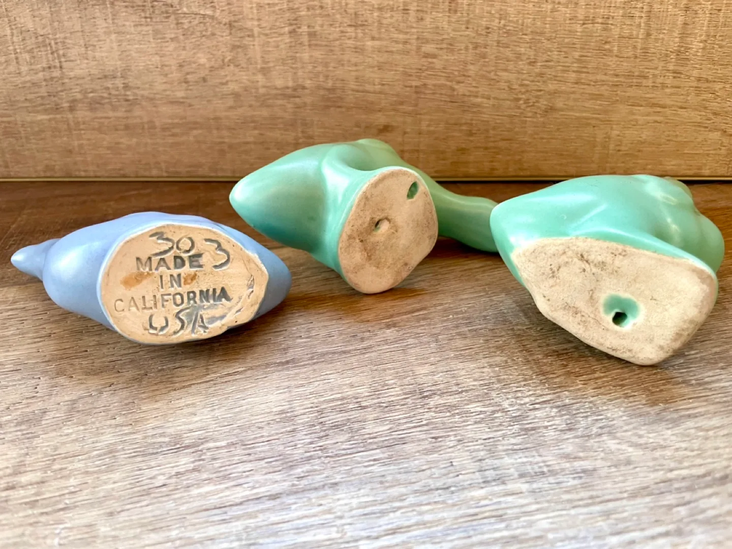 Vintage BAUER POTTERY California Art Pottery Duck Figurines image indicator(4)