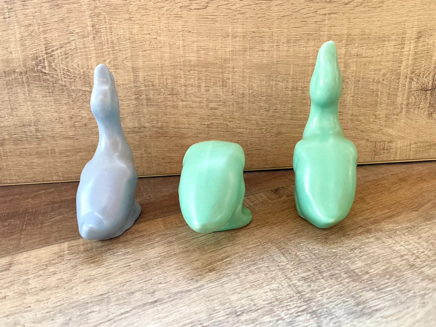 Vintage BAUER POTTERY California Art Pottery Duck Figurines image indicator(3)