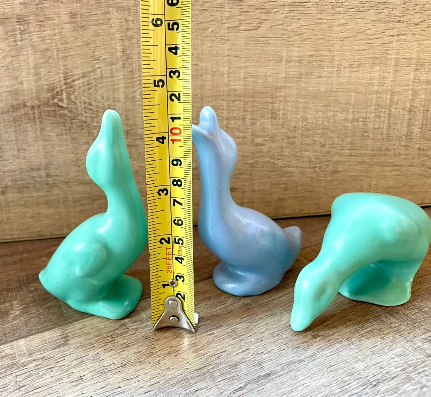 Vintage BAUER POTTERY California Art Pottery Duck Figurines image indicator(5)