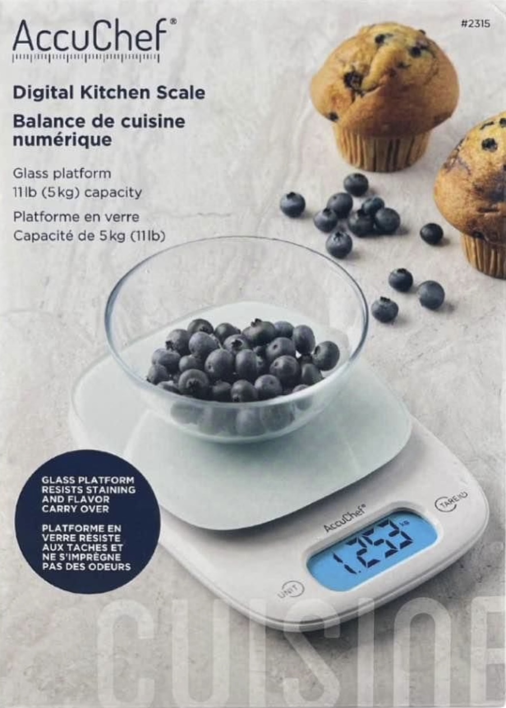 AccuChef Digital Kitchen Scale - photo 2