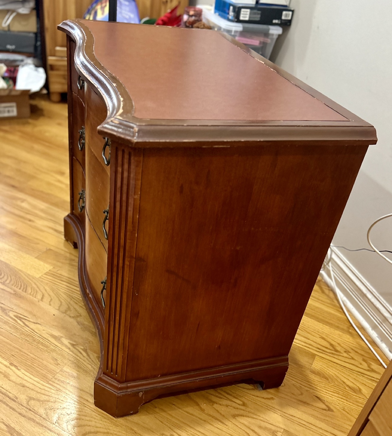 Vintage Wooden Chest of Drawers - photo 3