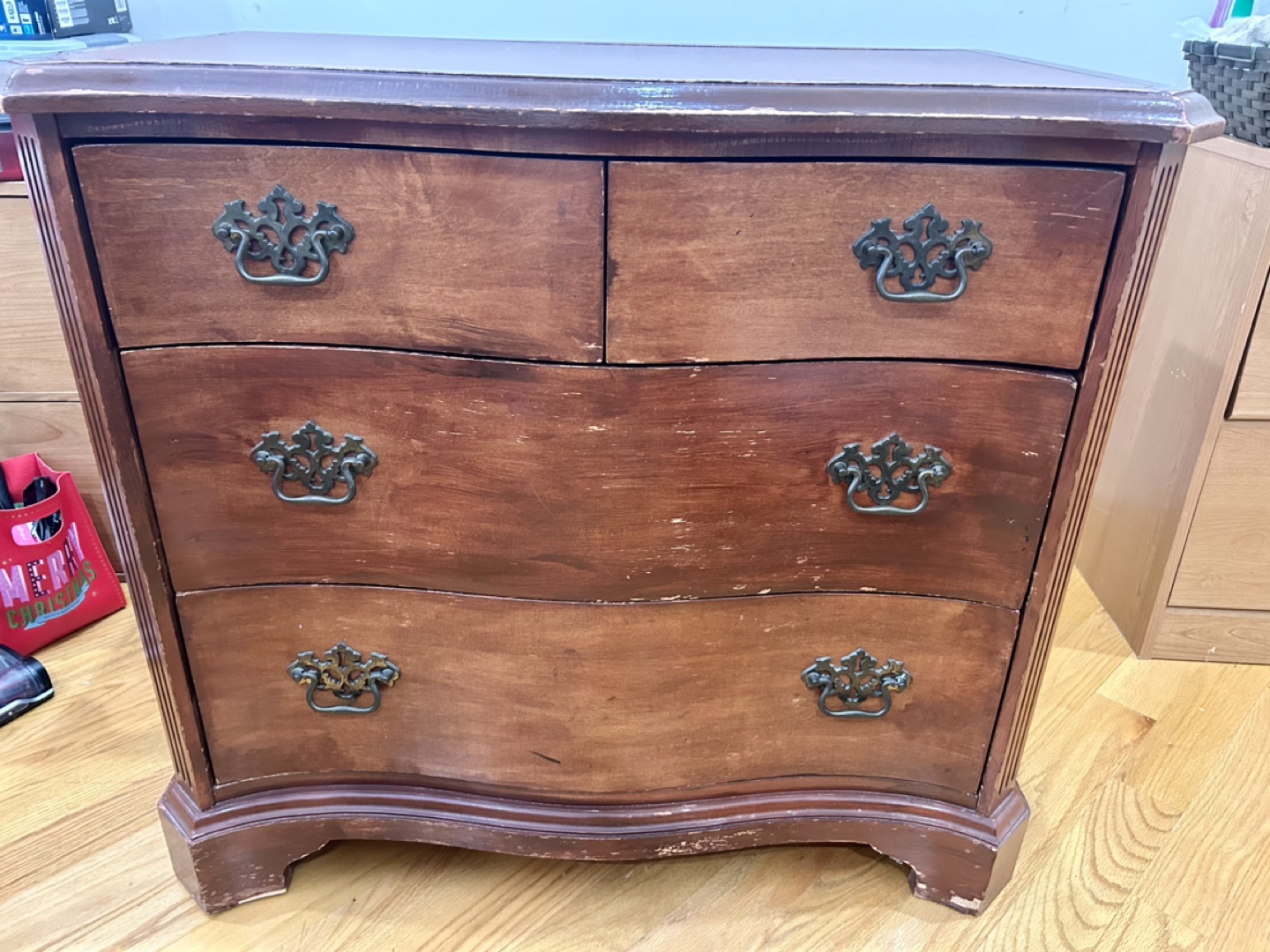 Vintage Wooden Chest of Drawers
