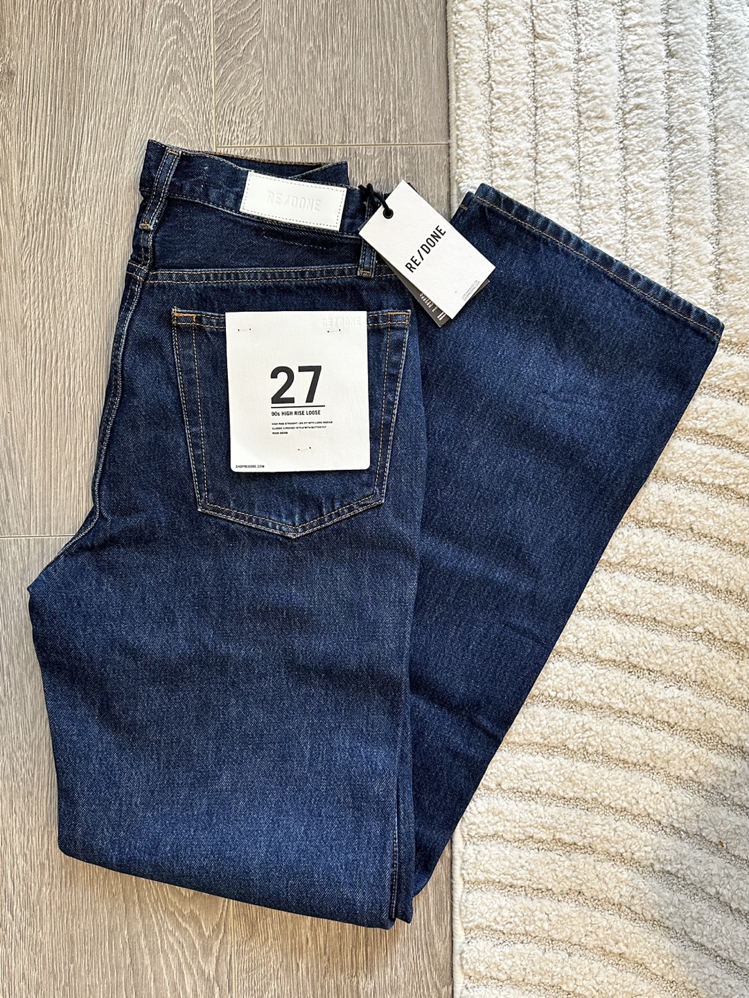 BNWT Re/Done High Rise Loose Jeans