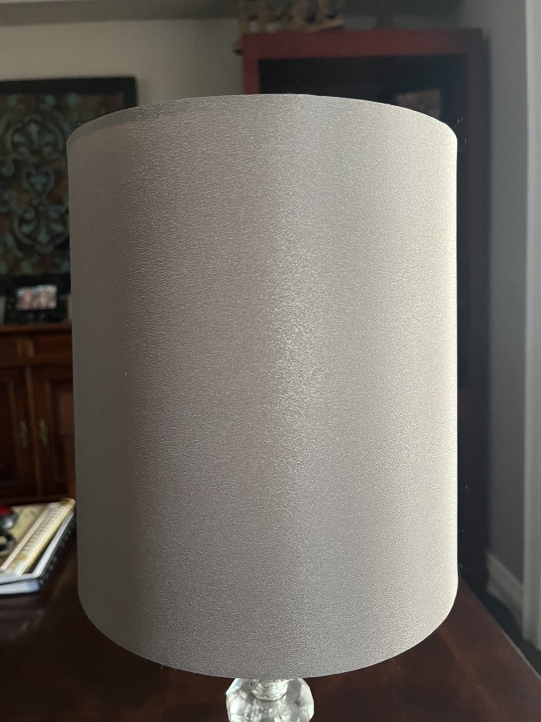 Table Lamp with Grey Shade - photo 2
