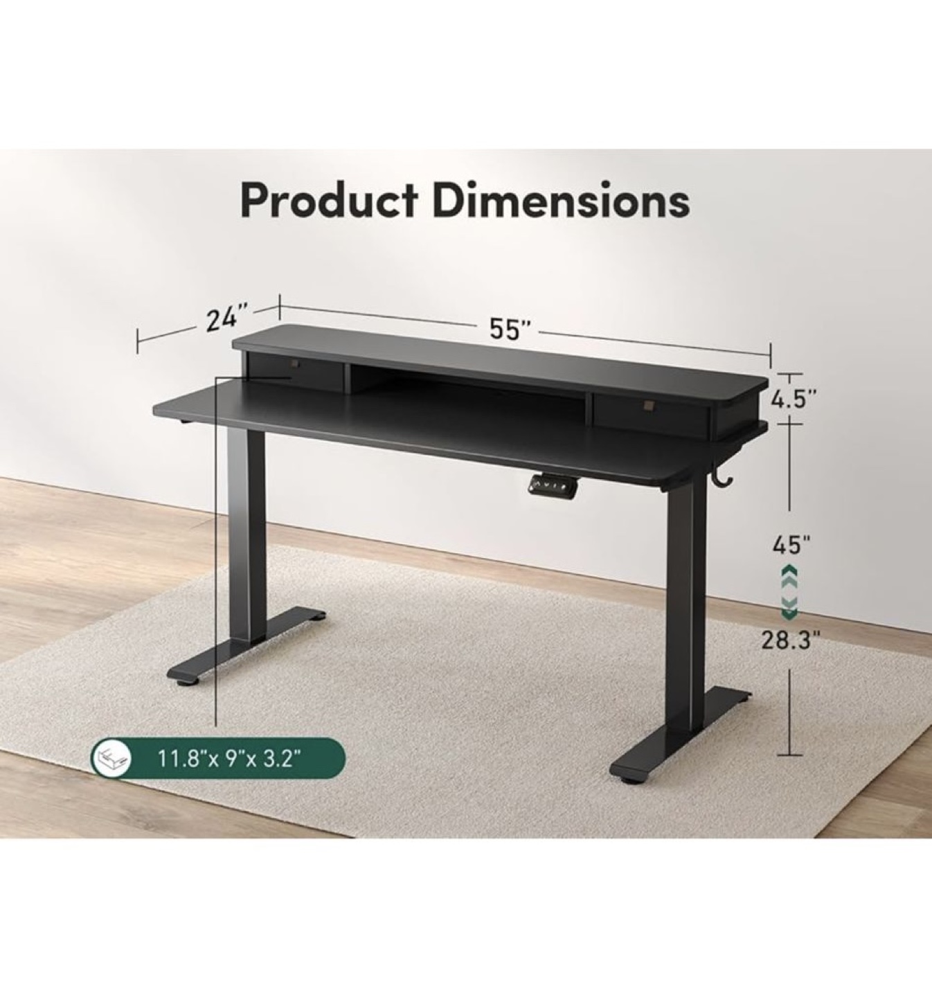 Electric Standing Desk - Height Adjustable - photo 3