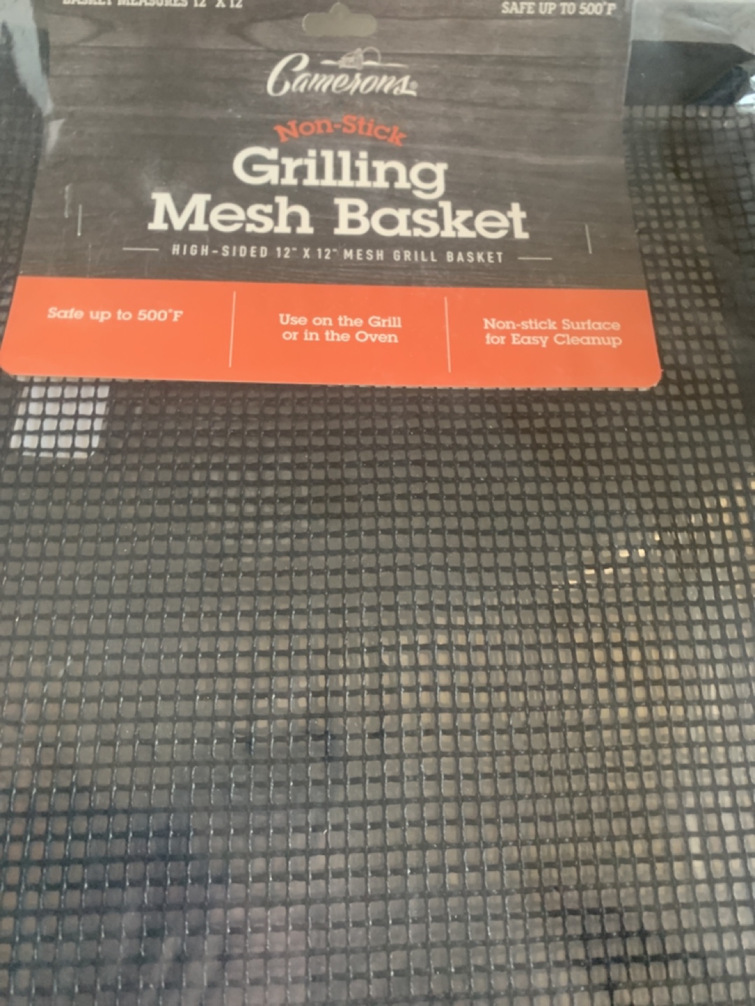Camerons Non-Stick Grilling Mesh Basket