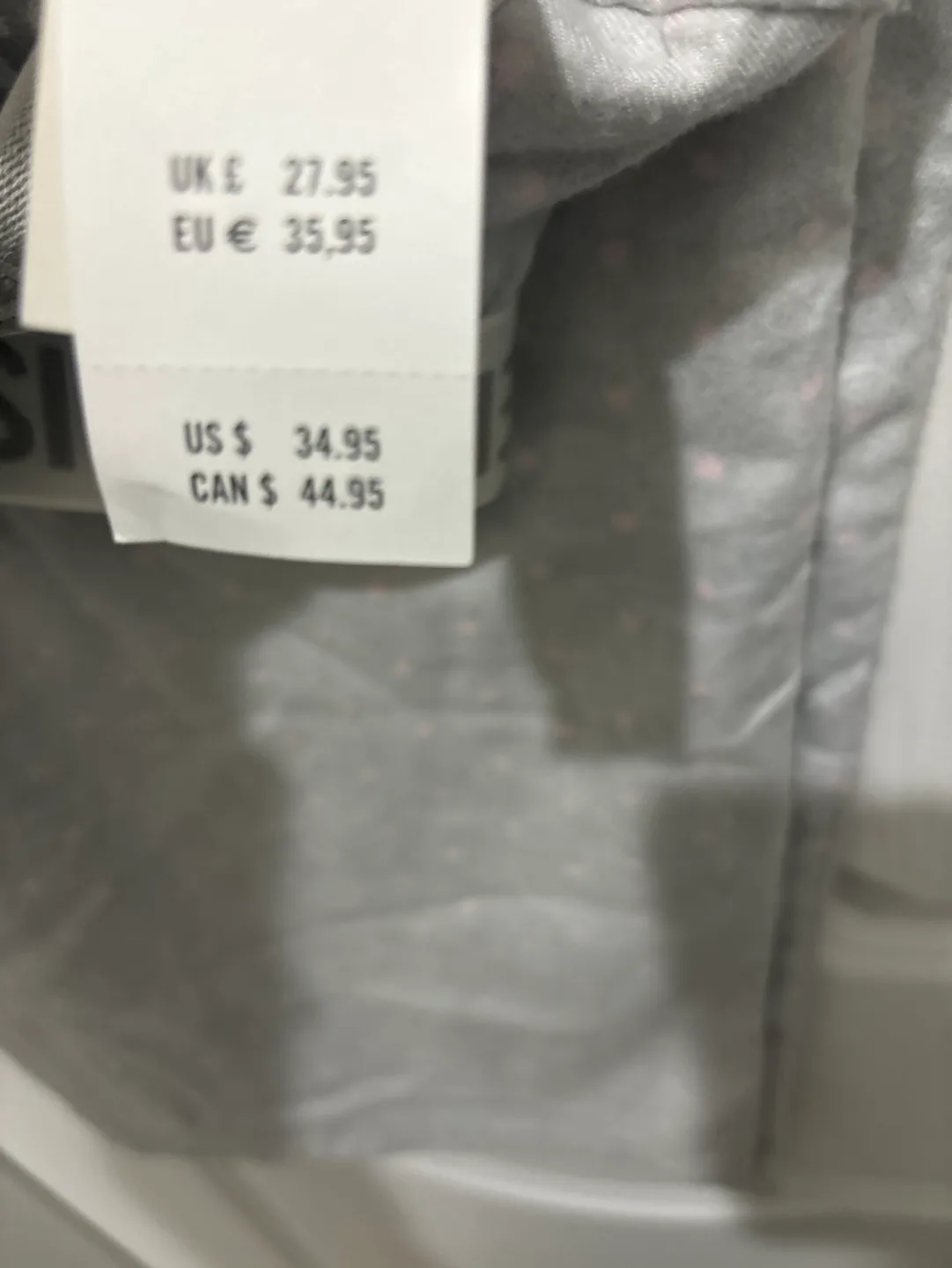 Hollister Grey & Pink Heart Pajama Pants image indicator(4)