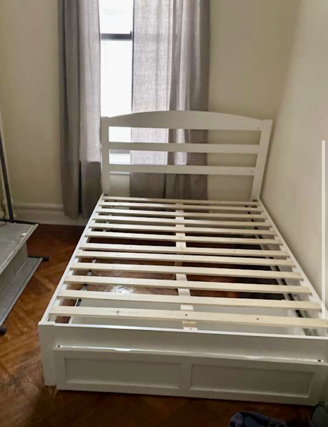 Pottery Barn White Full Size Bed Frame