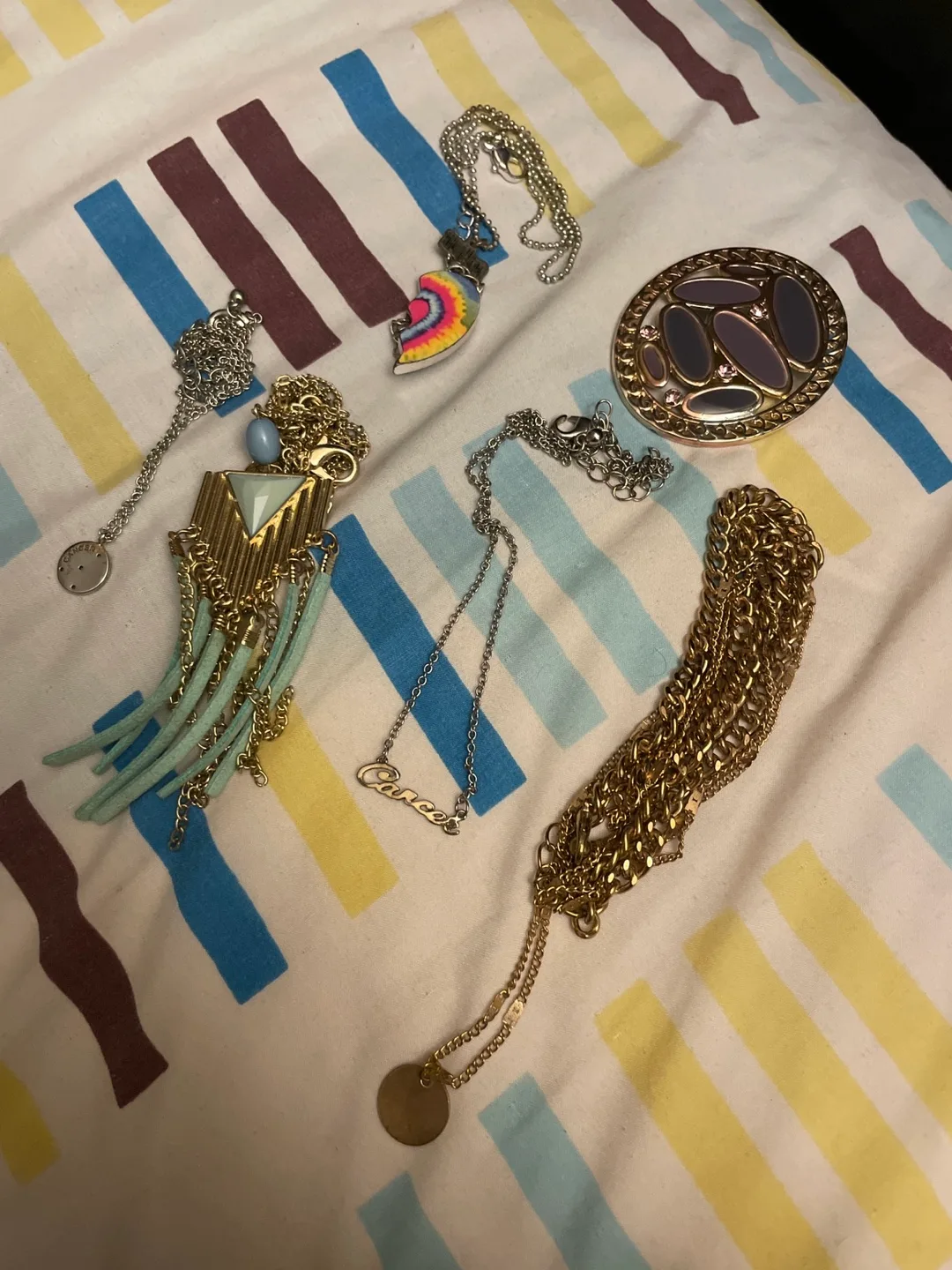 Assortment of necklaces #freecycle thumbnail