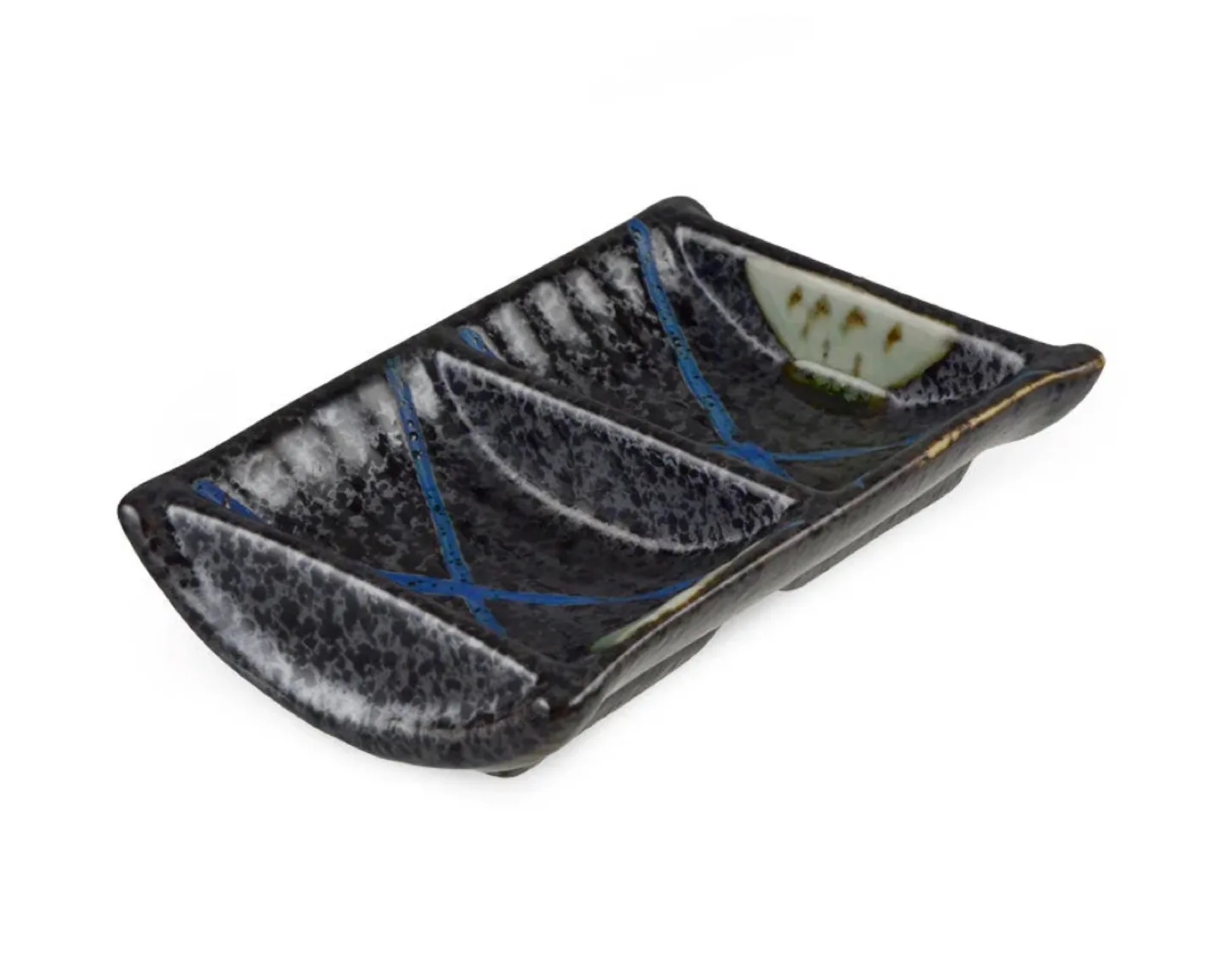 4.5” L 2-Compartment Sauce Dish (Brand New) - 244pcs thumbnail