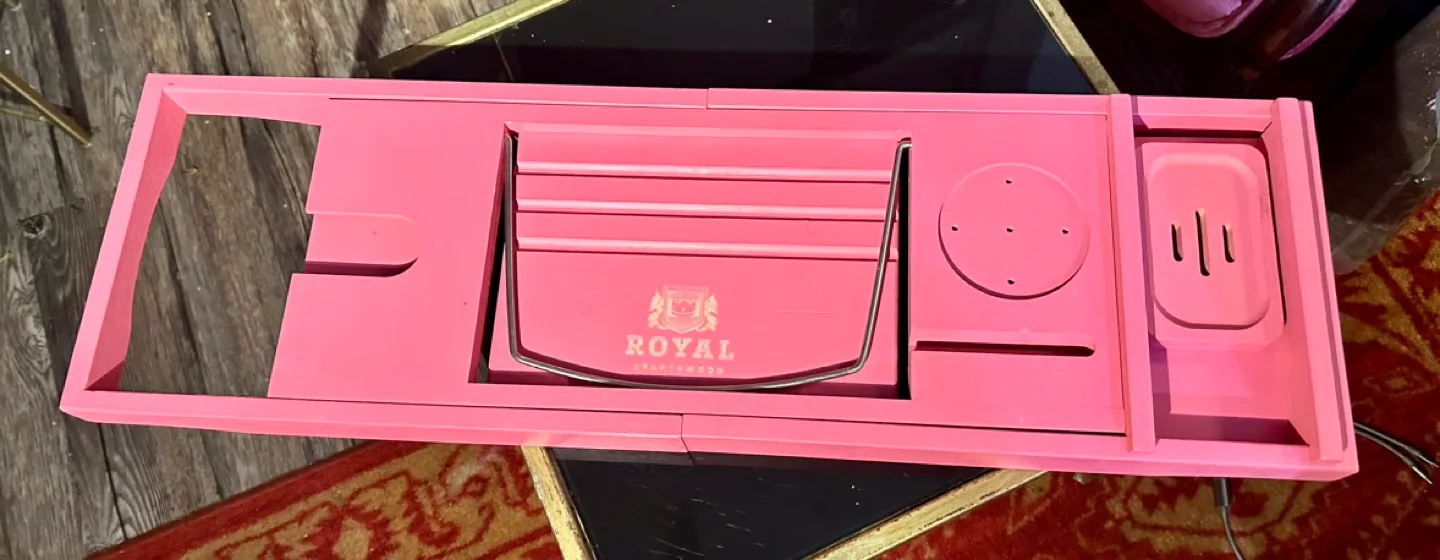 Pink Bath Caddy thumbnail