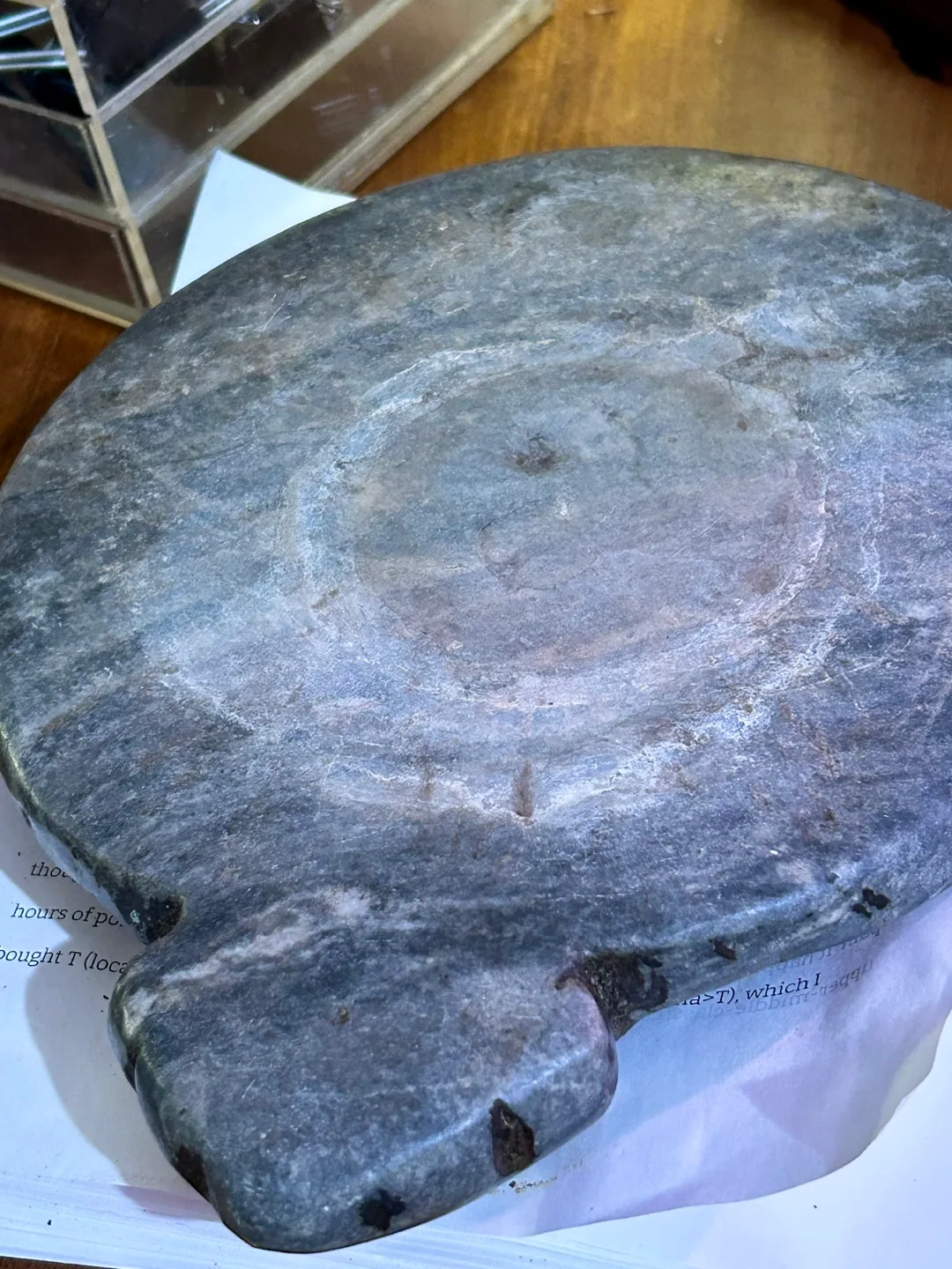 Vintage Stone tortilla turtle image indicator(3)