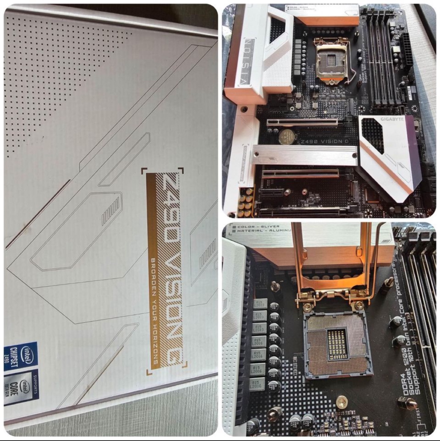 Gigabyte Z490 Vision G Motherboard