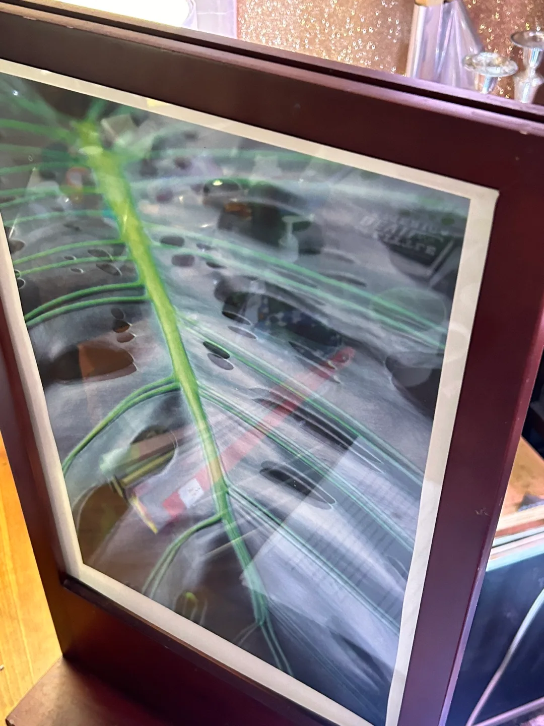 Framed Leaf Print image indicator(2)