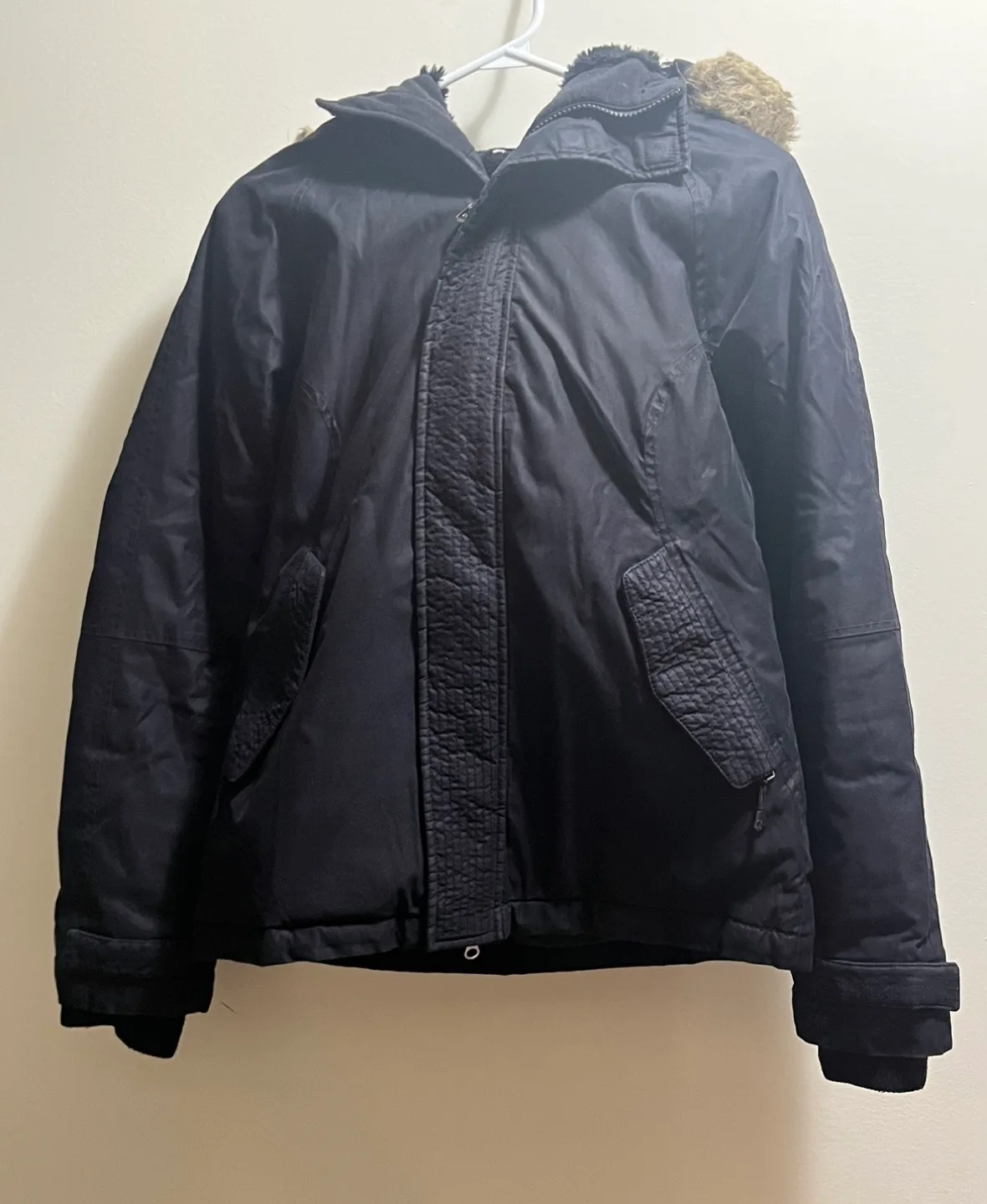 TNA Vail goose down parka jacket sz S image indicator(6)